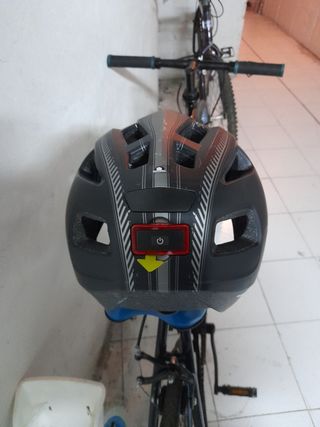 Bicicleta Fixtyle Negra Ruedas Azules