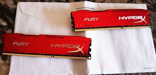 2x Kingston HyperX FURY DDR3 8GB RAM