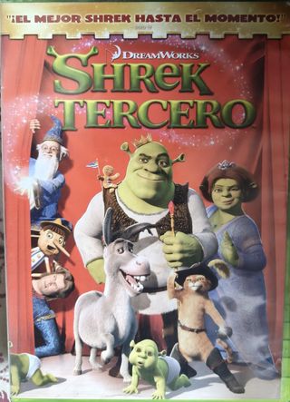 DVD Shrek Tercero