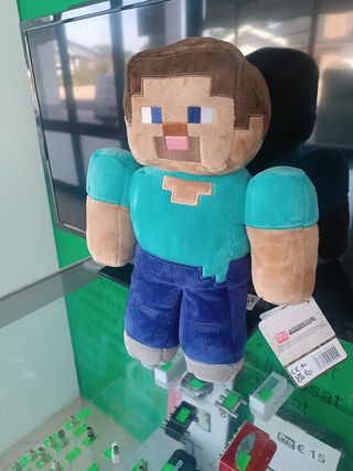 Peluche Minecraft Steve 30cm