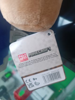 Peluche Minecraft Steve 30cm