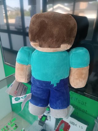 Peluche Minecraft Steve 30cm