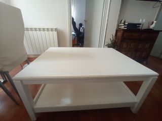 Mesa de centro grande blanca