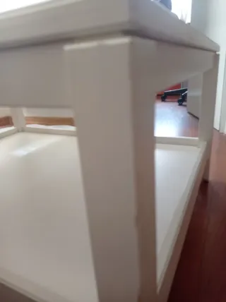 Mesa de centro grande blanca