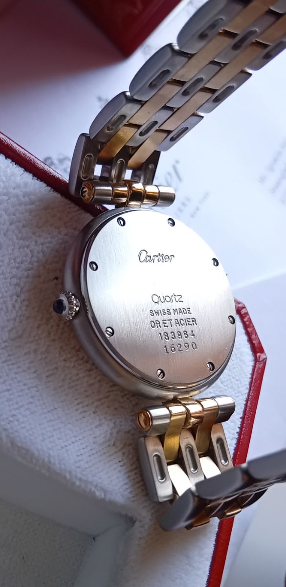 Reloj Cartier Panthère Oro y Acero