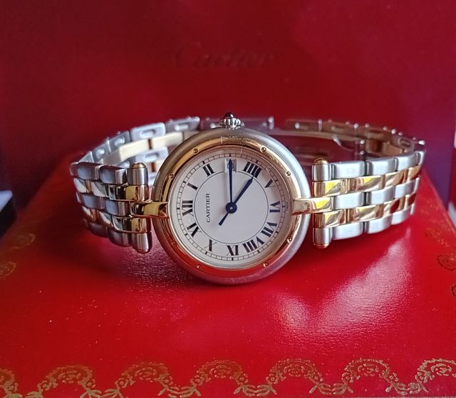 Reloj Cartier Panthère Oro y Acero