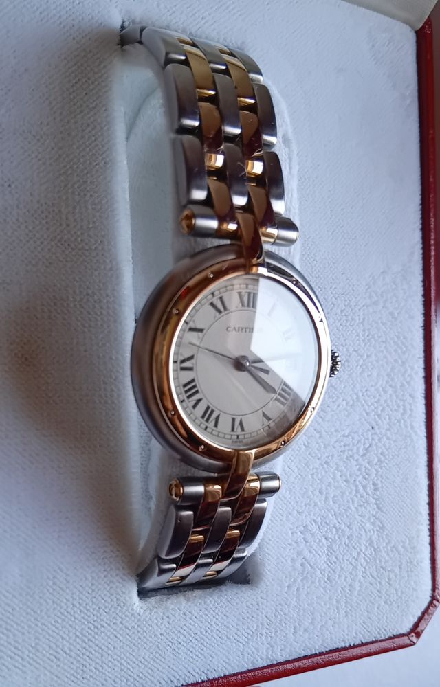 Reloj Cartier Panthère Oro y Acero