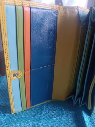 Portafoglio donna Valentini giallo