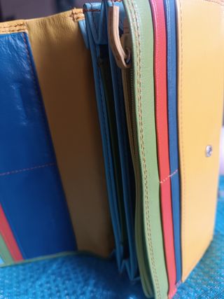 Portafoglio donna Valentini giallo