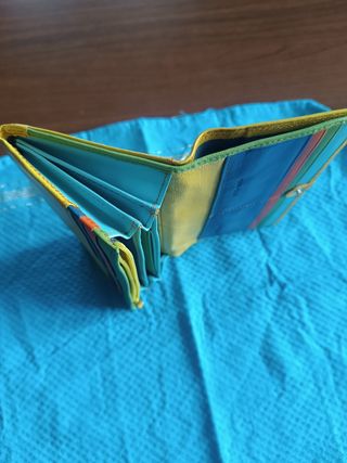 Portafoglio donna Valentini giallo