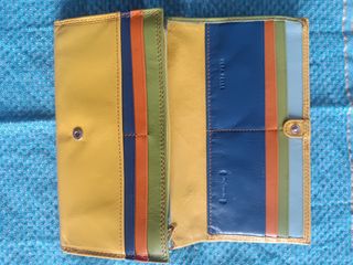 Portafoglio donna Valentini giallo