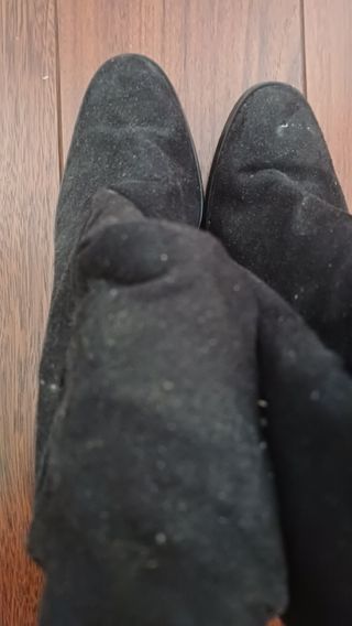 Botas altas Cortefiel negras