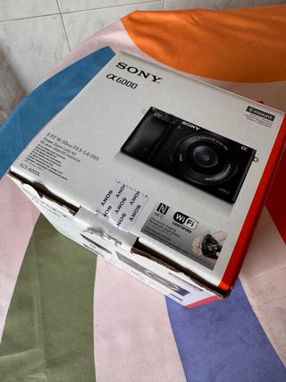 Sony Alpha a6000 Cámara Mirrorless Negra