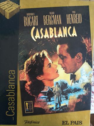 DVD Casablanca con libreto