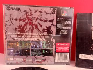 METAL GEAR SOLID PS1 PSX PAL ESPAÑA