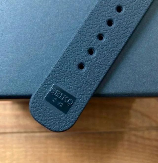 Correa Seiko Negra 22mm