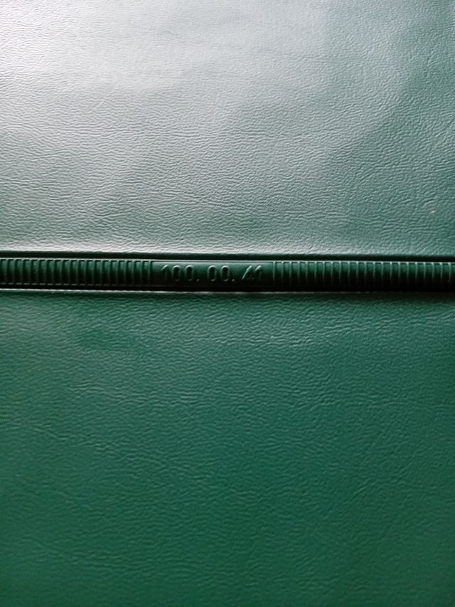 Funda Garantía Rolex Años 70 Verde