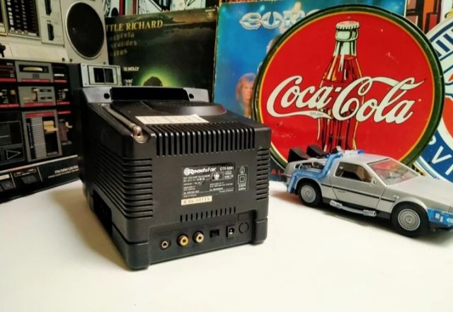 Mini TV Retro Roadstar CTV-5501 Negra