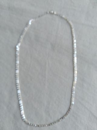 Collar Plata Ley 925 Figaro 55cm Unisex