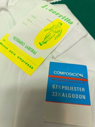 Mono de trabajo blanco pintor 