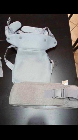 Marsupio neonato grigio con fantasie