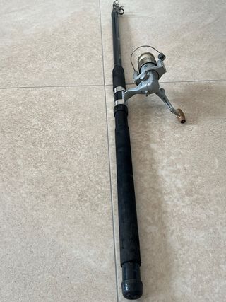 Carrete de pesca Iridium VFF 306 y daiwa caña 