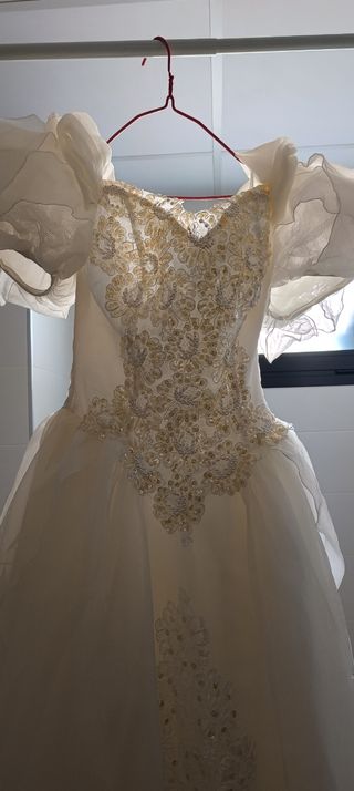 Vestido de Novia marfil
