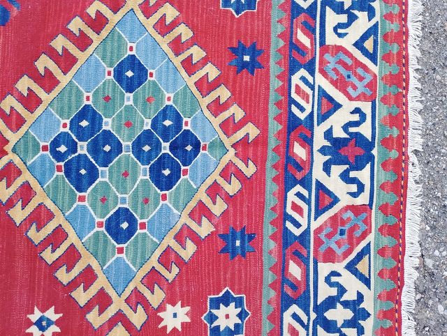 Tappeto Orientale Turchia Kilim Konia fine