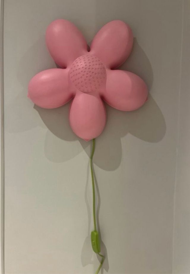 Lámpara infantil flor Rosa Ikea
