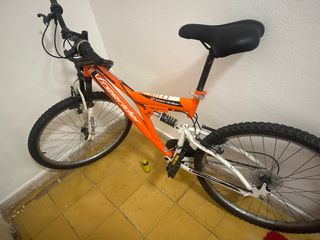 Bicicleta Montaña Freerider Naranja