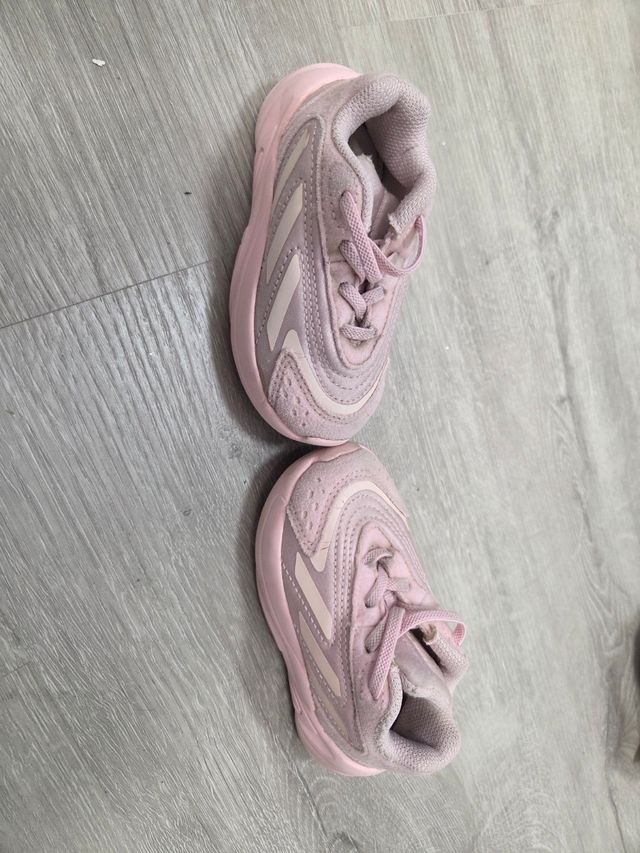 Zapatillas Adidas Bebé Talla 21 Rosa