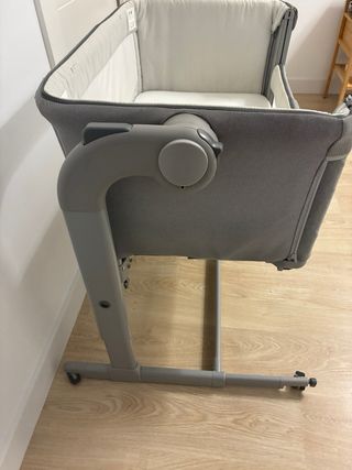 Mini cuna colecho Next2me Magic Cool Grey