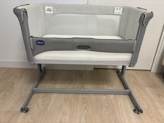 Mini cuna colecho Next2me Magic Cool Grey