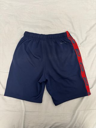 Pantalón corto Nike azul y rojo