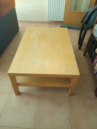 Mesa de centro de madera