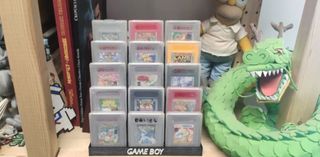 Expositor Game Boy Cartuchos Nintendo