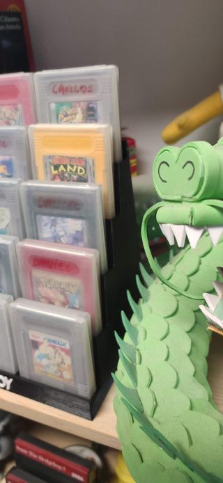 Expositor Game Boy Cartuchos Nintendo