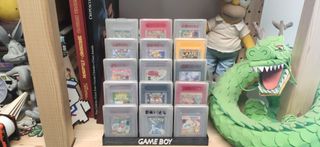 Expositor Game Boy Cartuchos Nintendo