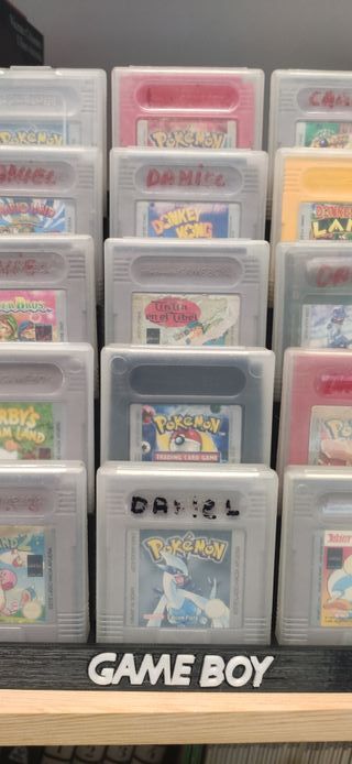 Expositor Game Boy Cartuchos Nintendo