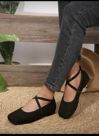 Zapatos Bailarina Negros