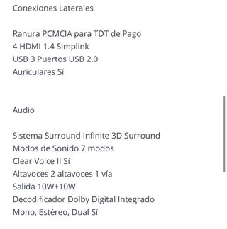 Smart TV LG 42 - lg42lm765