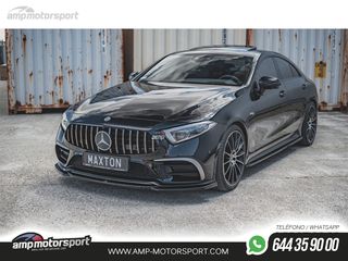 SPOILER DELANTERO DESCATALOGADO MERCEDES CLS C257 NEGRO BRILLO