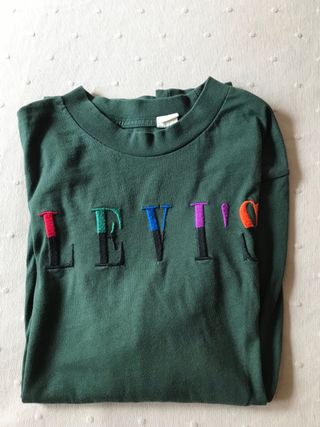 Polo Levi's Verde Bordado