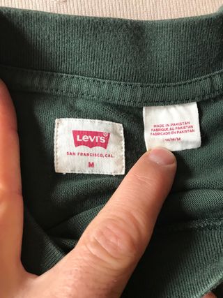 Polo Levi's Verde Bordado