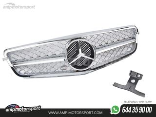 PARRILLA DELANTERA LOOK AMG PARA MERCEDES CLASE C W204 2007-2014