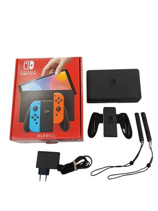 CONSOLA NINTENDO SWITCH OLED MOD. 2022 + CAJA COMPLETA