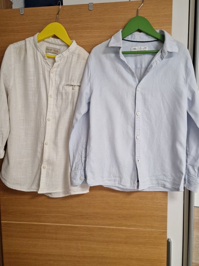 Lote 2 Camisas Vestir Niño Zara