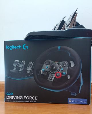 Logitech G29 + Pedales PS5/PS4/PS3/PC