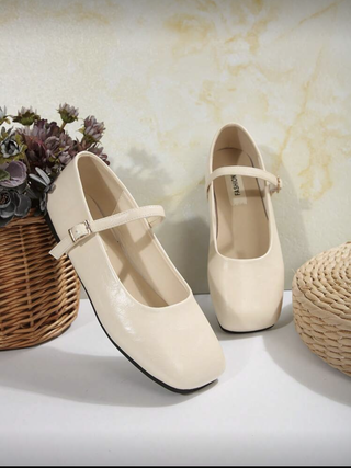 Zapatos Bailarina Beige
