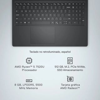 Dell Inspiron 15 Ryzen 5/8 GB RAM/512 GB SSD